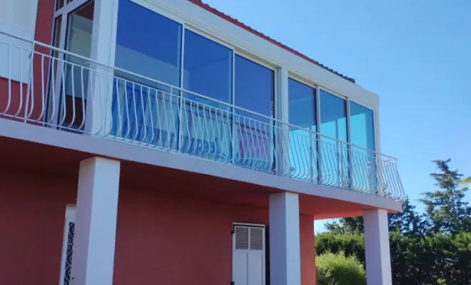 fermeture d une terrasse, Puget sur argens, Aludefservice